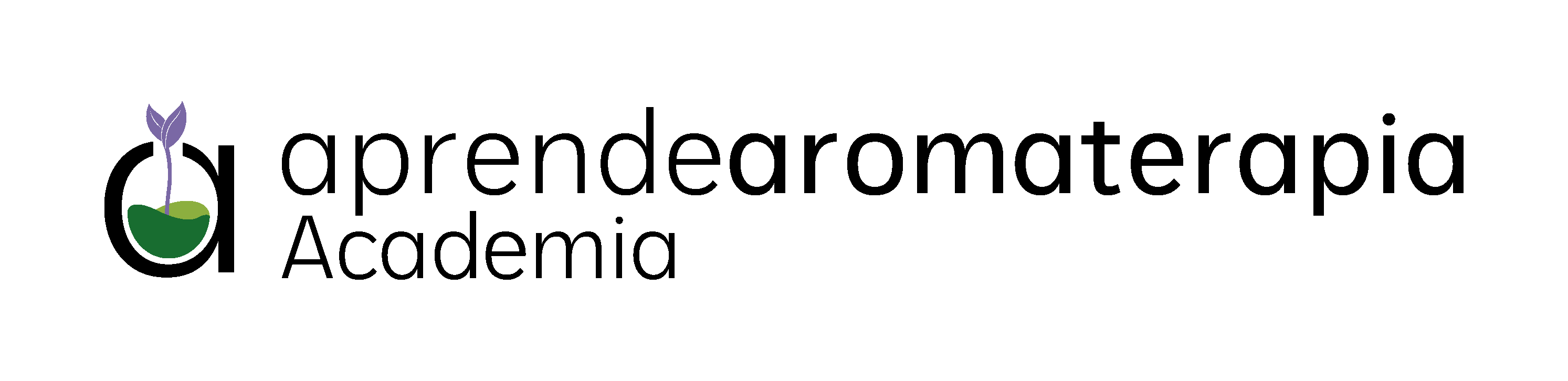 Logos Academia Aprende Aromaterapia_Imagotipo